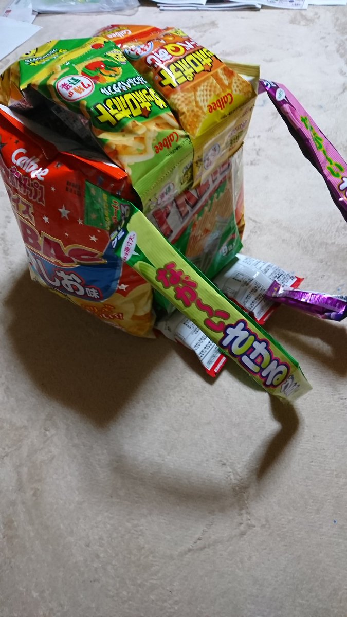 お菓子ランドセル