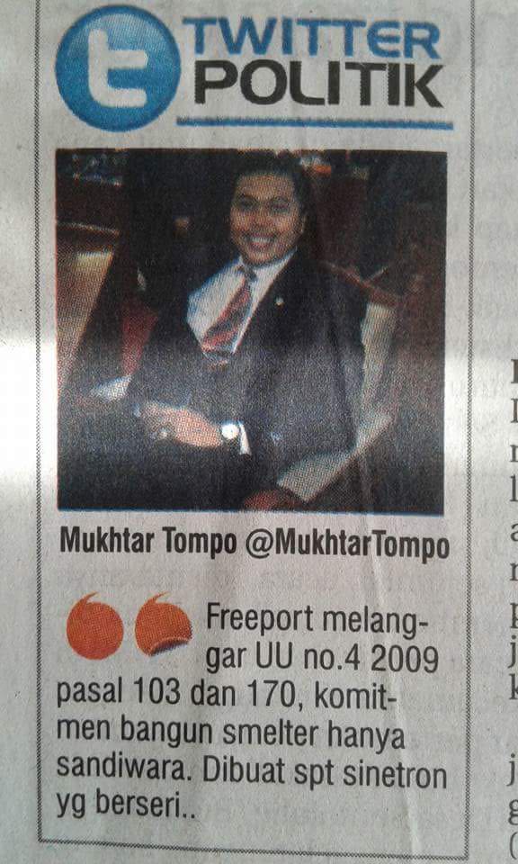 Tweet saya 2 tahun lalu, nampaknya jadi kenyataan. Selamat menyaksikan episode selanjutnya...