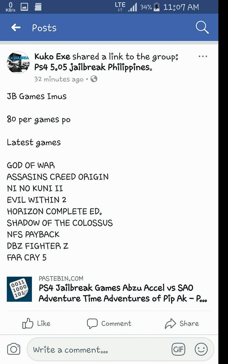 MomsieSaidSo's tweet image. @PlayStation I found this online. Is it even possible to jailbreak ps4?? #SupportDevelopers #NotoJailBreaking