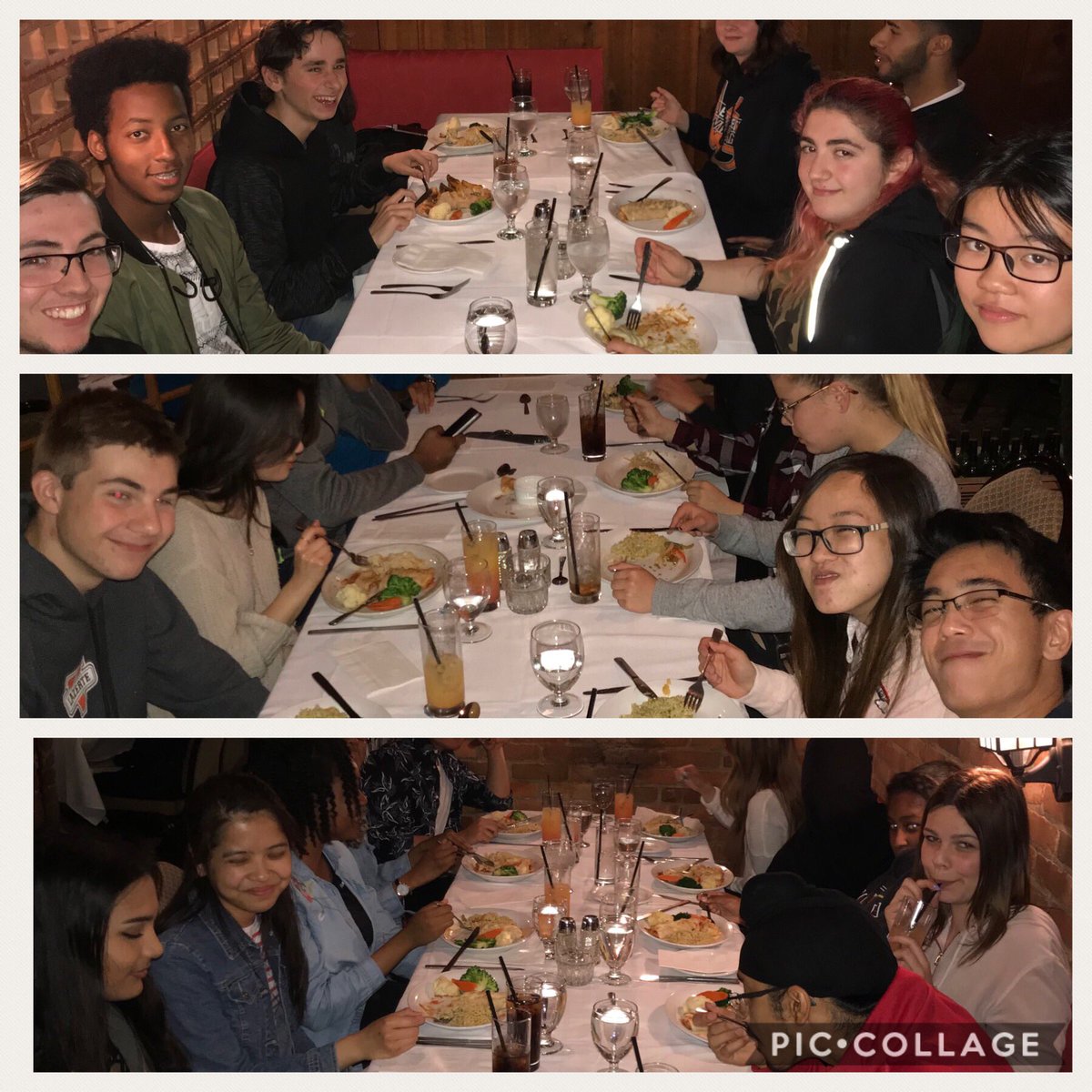 LazerteFrenchie's tweet photo. La sortie scolaire des étudiants de français @melazerte 🇫🇷 Excellente expérience culturelle 🎨 Une séance de formation sur l’analyse de l’art à l’Art Gallery of AB 🖼 suivit d’un repas authentique français à La Crêperie 🥞 Belle journée pleine d’apprentissage et de plaisirs 👌 https://t.co/5bN0Kp9CXL