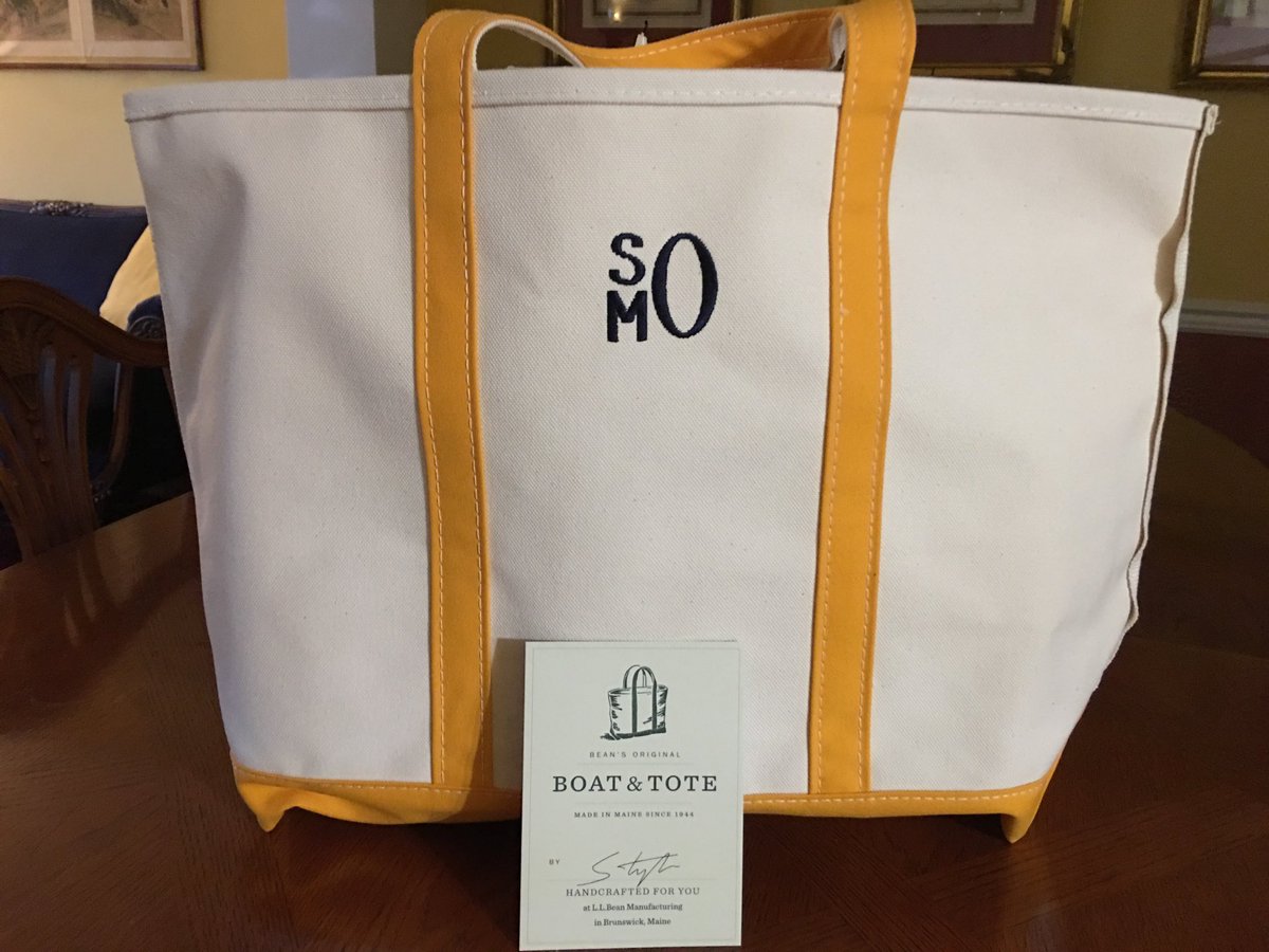 abateric's tweet photo. @llbean love the #boatandtote that will be my grandson’s toy bag! https://t.co/P23yZ9Amxh