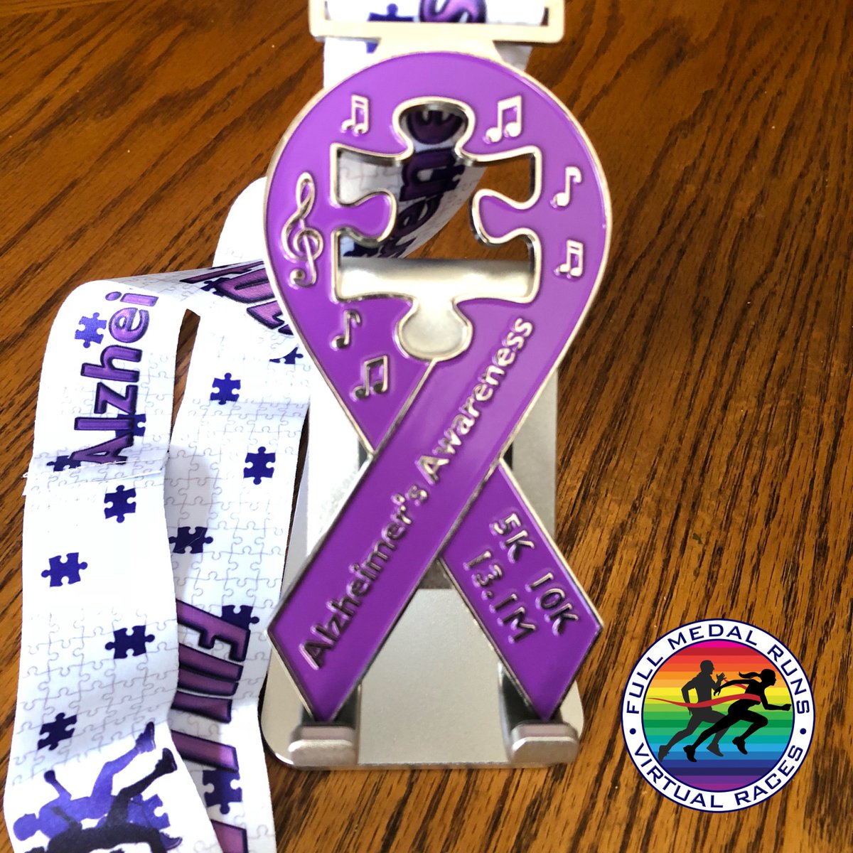 FullMedalRuns's tweet photo. We have given two medals away and have two more to give away. An amazing member donated the Alzheimer’s Awareness race medal to give to someone who wants to run for this cause. Give us the reason that you would like to run this event or nominate someone.
https://t.co/vLoB0FHItB https://t.co/HNcPD5G5dY