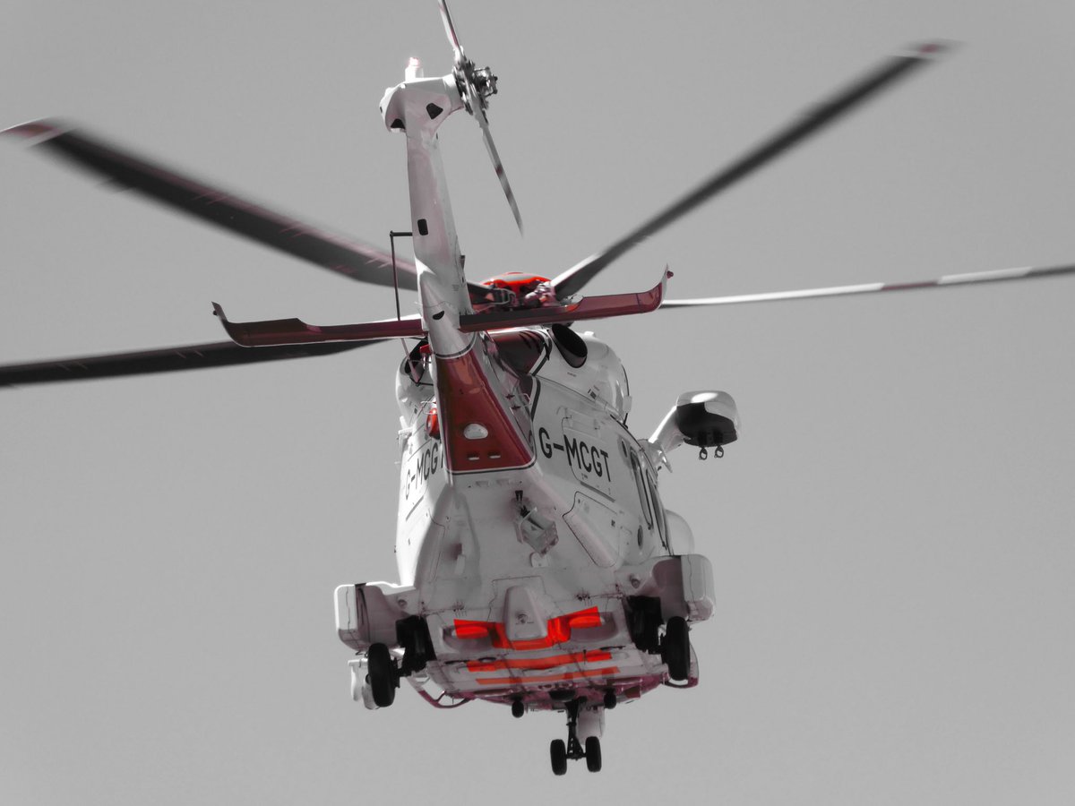 torque137's tweet photo. The Prestwick based #R199 made a rare appearance in Fort William recently assisting @EMRSscotland and @Scotambservice.@Bristow_Group @MCA_media #coastguard #coastguardchopper #fortwilliam #medevac #aw189 @AgustaWestland @Leonardo_UK #scottishambulance #paramedics https://t.co/okiN6xVKxE