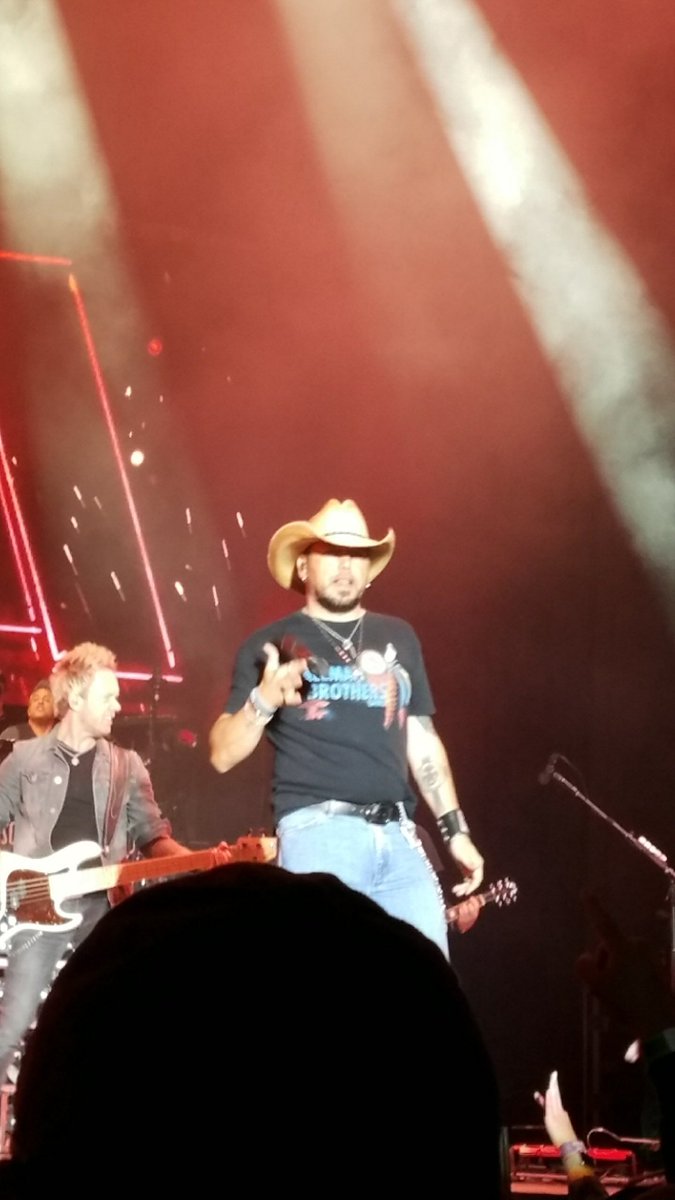 Had a great time at Jason Aldean concert last weekend 🎵🎵🎵🎵