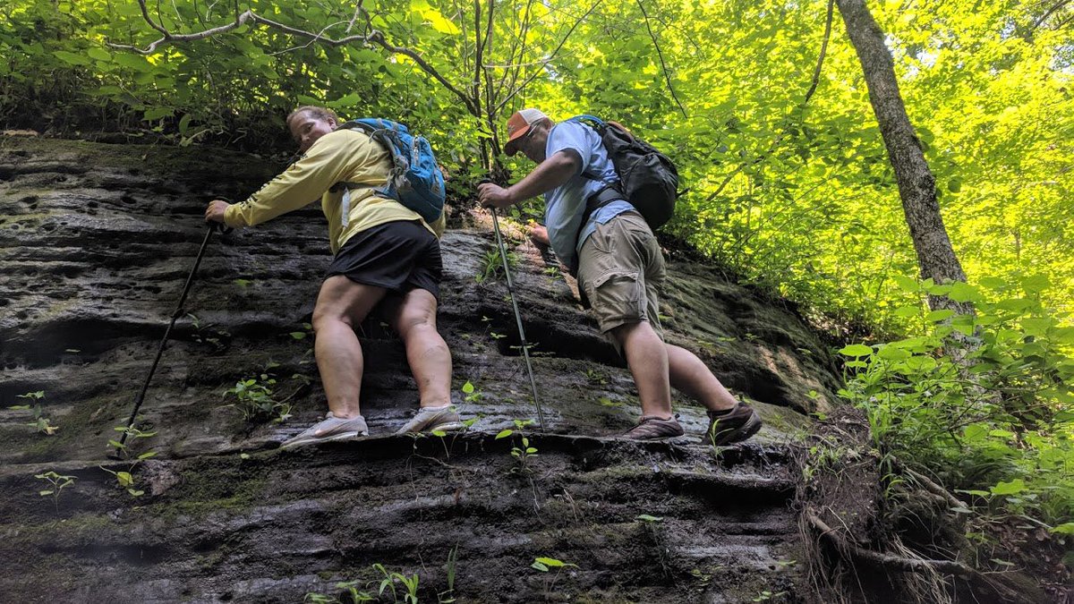 khaines73's tweet photo. When the tables turn and you stress your kid out more they they stress you. Yes Tyler I am going to walk across this 4 in edge to get to the other side. https://t.co/YUmMu7JJms