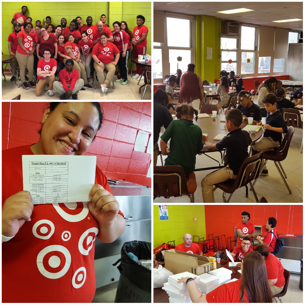RebeccaSanA's tweet photo. Great time volunteering with the Boys and Girls Club at PS41 in Jersey City yesterday... #Target #Volunteers #welovethekids #T1865 #T1886 #T1263 @colotla_maria @tatina494 @Bernardo0178 @bdiron21 @Meg_Geg @RoblesKat101 @Christina_Cham https://t.co/20zS9kKCkq
