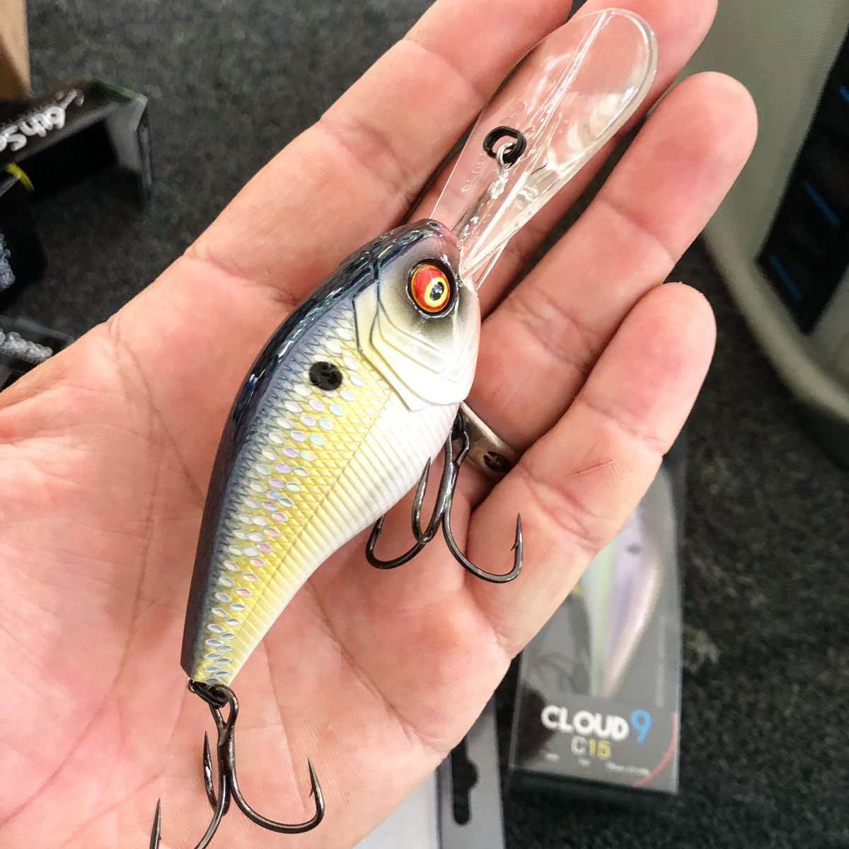 joeyfishing's tweet photo. Check out this new color on the best deep diver known to man kind! The color is called Sobs Juice and it’s available in all sizes of the @6thSenseLureCo Cloud 9 Crankbaits as well as their square bills! #getsome #cranking #summerfishing #deepdivingcrankbait #cloud9crankbaits https://t.co/M6CeCAhLMZ