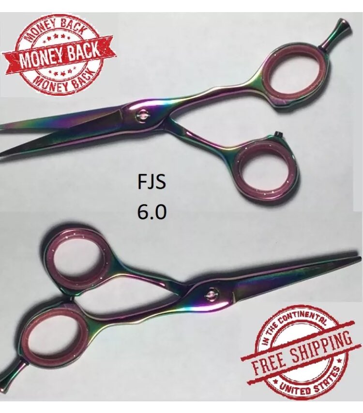 buyatfjs's tweet photo. Professional Barber Scissors-styling-Hair Cutting Titanium MultiColor 6.0" New
#BuyatFJS #barber #shears #scissors #bestshear #sales #newproduct #japanesesteel #jewelry #PFedgez #barbershop #barberconnect #barbados #barberia #Bmore #Bmorestylist
https://t.co/m7EQOg0cfV https://t.co/ZXjncw4eh7