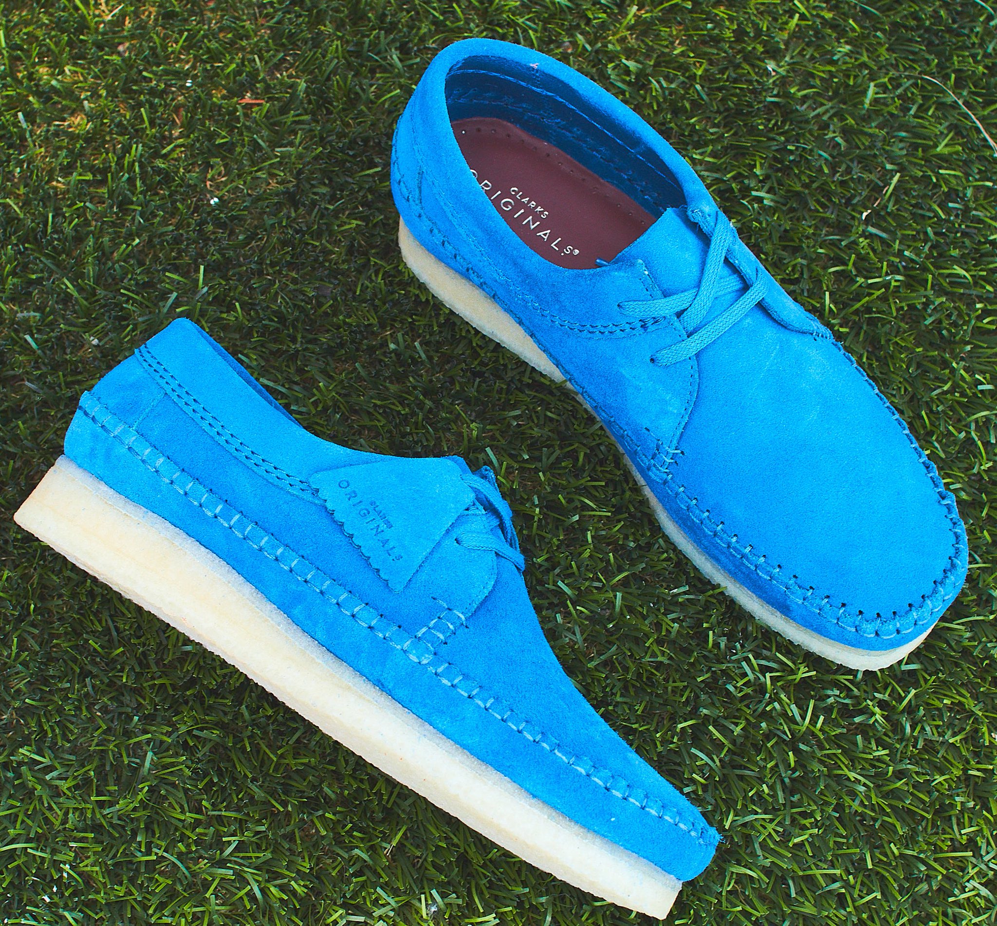 on Twitter: "Clarks Weaver available in Store and Online ( https://t.co/6KHP5HeQ8z ) in Ocean Blue Suede ($160) @properlbc https://t.co/MzQcaBRhMp" / Twitter