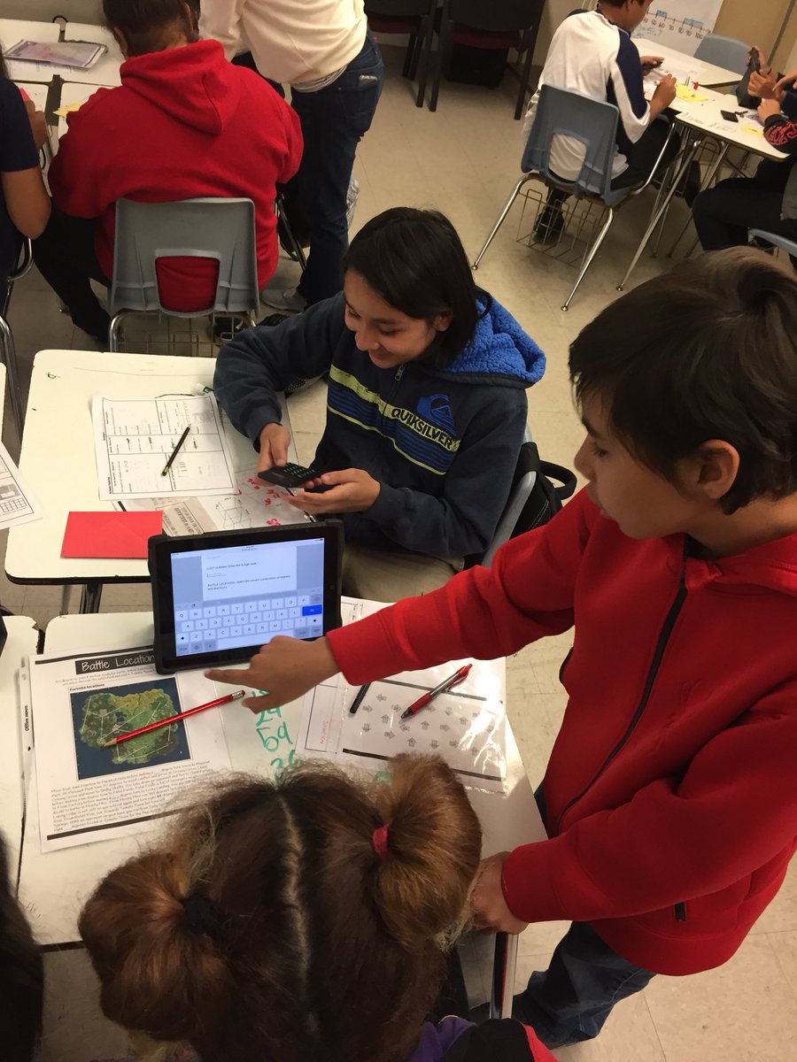 mimiwmath's tweet image. Today was our turn for Fortnite Math Challenge-Ss really challenged &amp;amp; engaged! TY @nlink for creating this awesome activity! #VikingsLearn