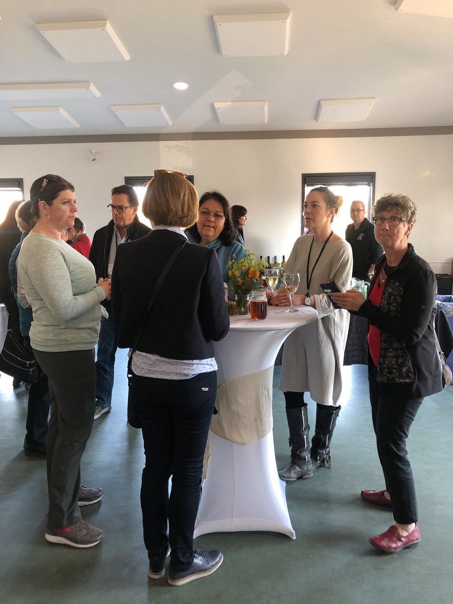 CES_SCE_Conf's tweet photo. Finished Day 1 if #EvalC2018 #NWTEval2018 and now a relaxing evening social at the #Yellowknife Ski Club. Party like an #evaluator! https://t.co/9eogTLl2Ks