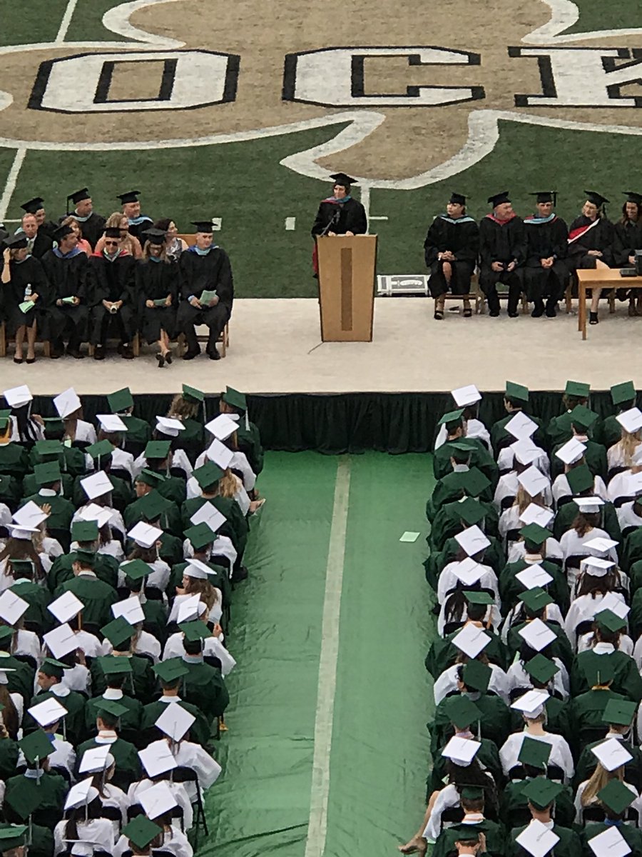 WWSWHS's tweet photo. Declaration of Graduation, Dr. Sherry Grate, Superintendent #WHSRocks #WHSClassOf2018 https://t.co/ExpPcCPdDm