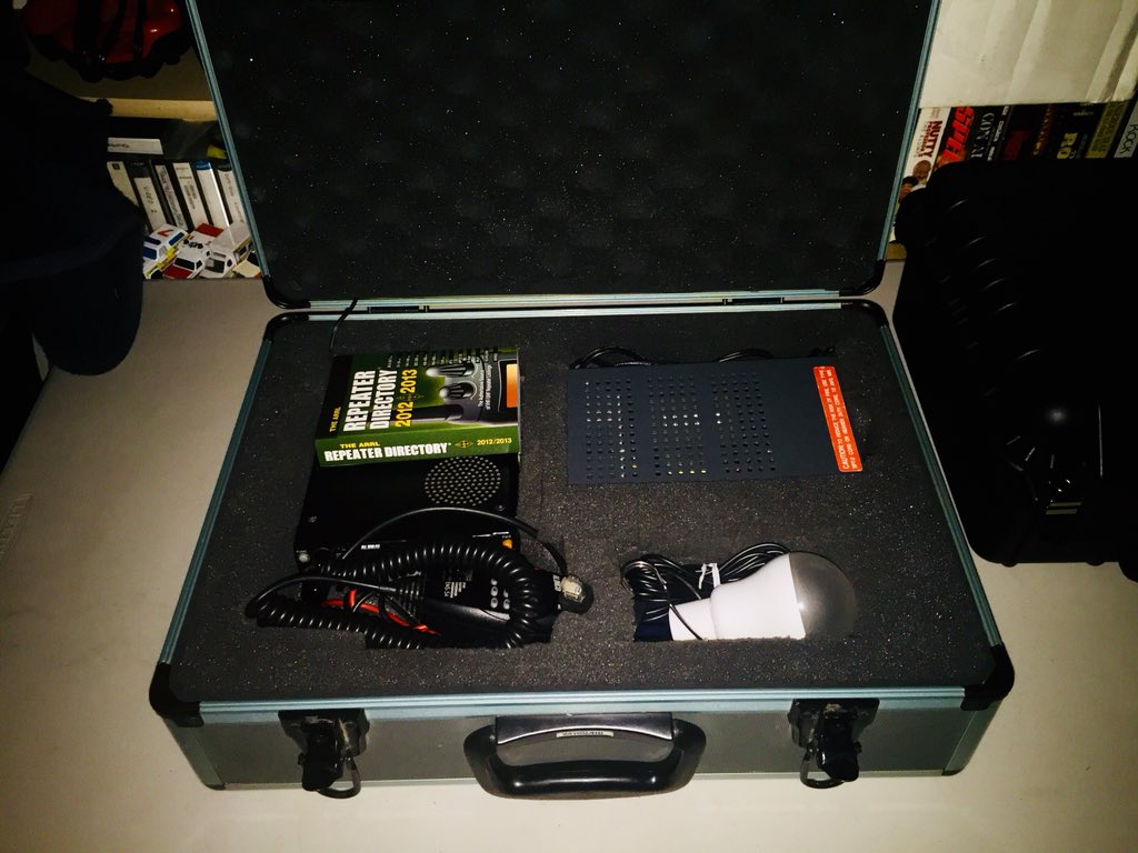 KA6PDY's tweet photo. Found out the hard way if you have a cat donβt leave your #GoBox open to long. Mine decided to take a pee in it! Had to clean everything! Radio,Powesupply, foam, everything!! Itβll never be the sameπ’π’π’ moving to a new box now. #Apache3800 https://t.co/pylIpvfGRj