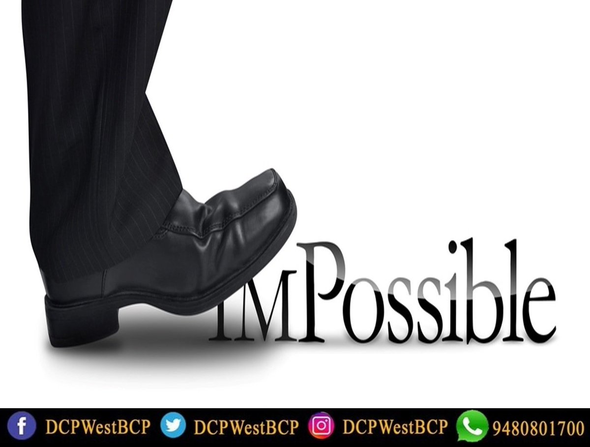 DCPWestBCP's tweet image. ಸೋಲಿನ ಹೊಡೆತವನ್ನು ತಾಳಿಕೊಂಡು ನೀವು ಹೇಗೆ ಪುಟಿದು ನಿಲ್ಲುವಿರಿ ಎಂಬುದರ ಮೇಲೆ ನಿಮ್ಮ ಯಶಸ್ಸು ನಿಂತಿದೆ.
|#Success |#SuccessfulThoughts |#HaveASuccessfulDay |