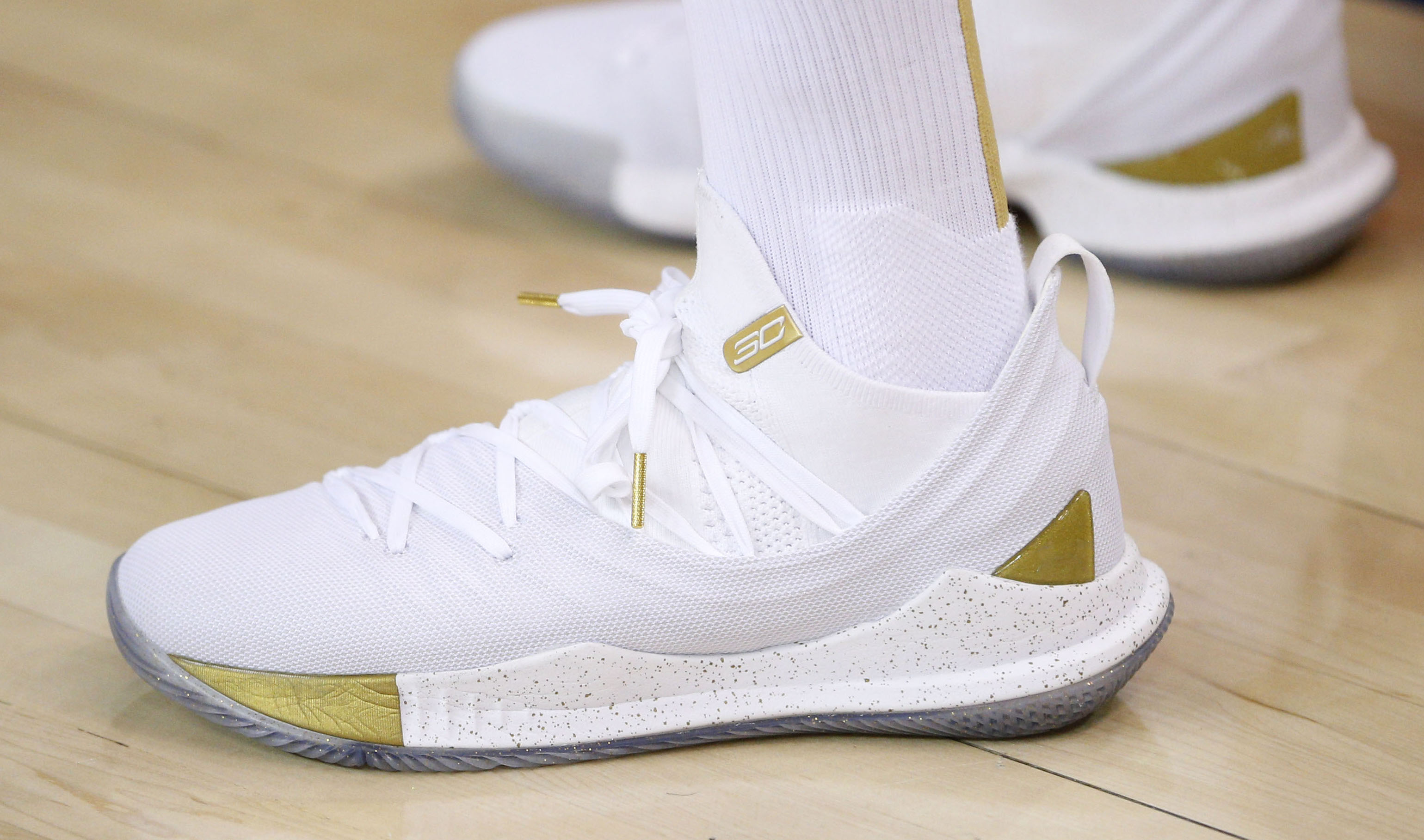 Curry 5 white and gold sale