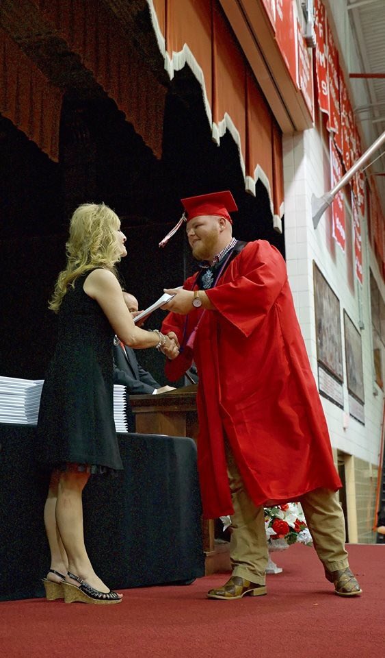 hutch075's tweet image. Despite the fact that my music class got finished at the last second.... I made it. #biggerthingstocome #gopats