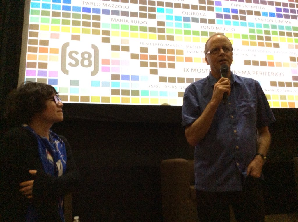 criticademonica's tweet image. De mis hermosos días en el #S8Cinema2018: Friedl vom Gröller, Scott Stark, Philip Hoffman y más. #experimentalfilms