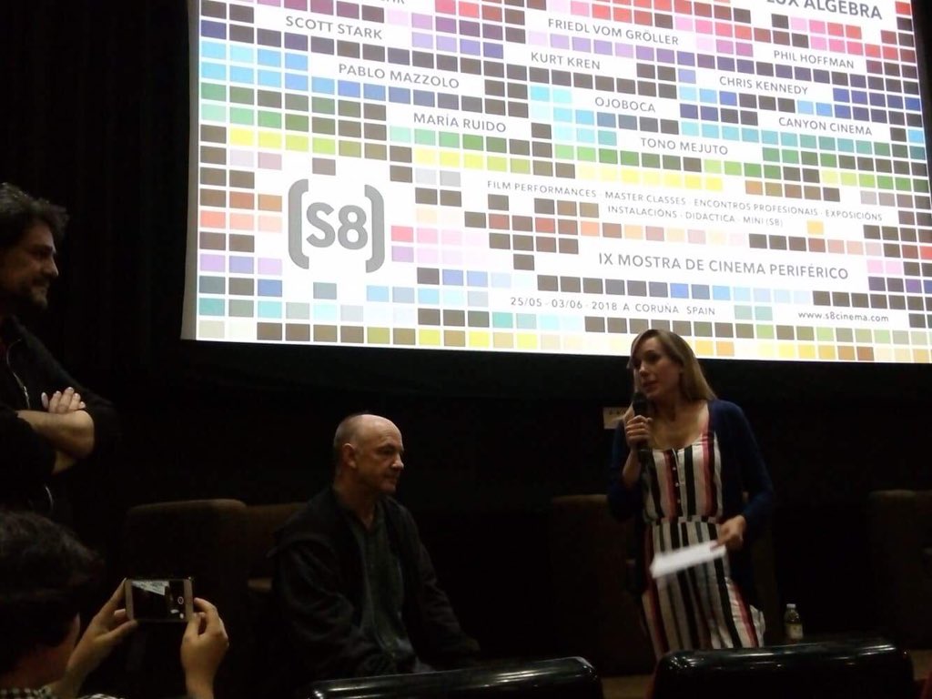 criticademonica's tweet image. De mis hermosos días en el #S8Cinema2018: Friedl vom Gröller, Scott Stark, Philip Hoffman y más. #experimentalfilms
