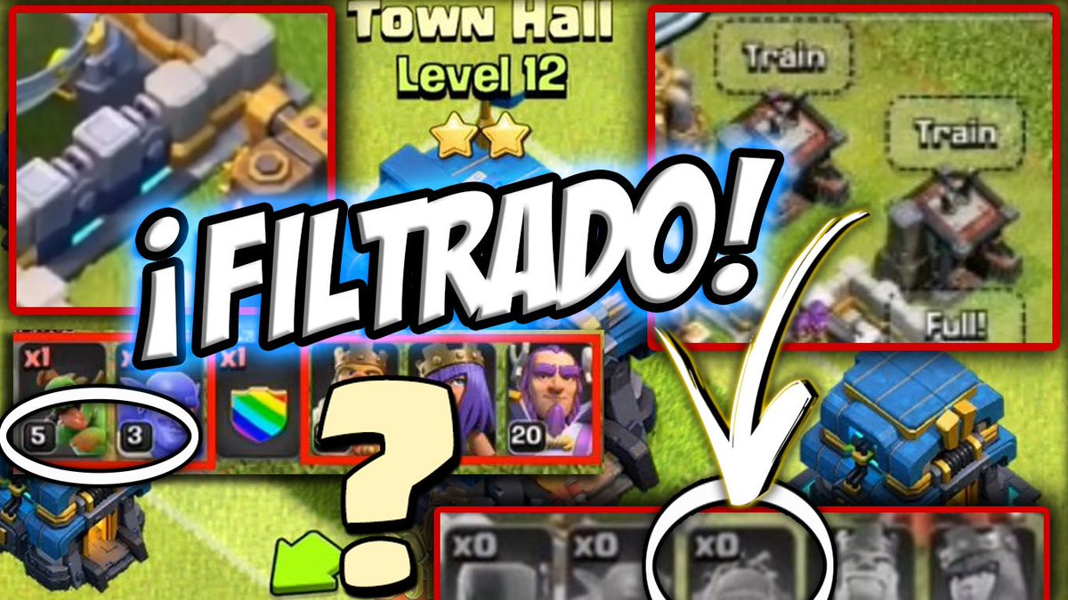 ❗NUEVA TROPA, NUEVOS MUROS, 10 NIVELES DE HÉROES Y MÁS❗

‼️5 FILTRACIONES SOBRE EL TH12‼️

...y pronto el segundo video

Aquí está👇
▶️youtu.be/aFC9gYsMSFM