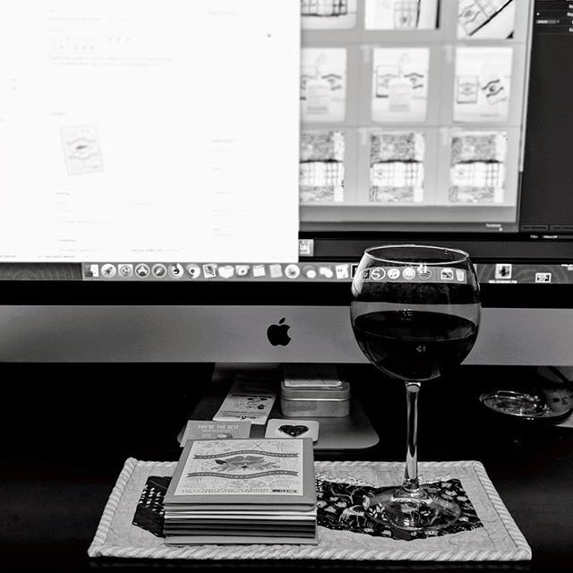 Snuggly_Monkey's tweet photo. behind the scenes :: doing some photo editing and product listing tonight (sneak peek of the first of the quilt market arrivals...)
.
.
.
.
.
 #snugglymonkey #craftsupplies #makersgonnamake #creative #makesomething #solopreneur #smallbusinessowner #wineh… https://t.co/M1Dw8llgwM https://t.co/LceECdNAcO