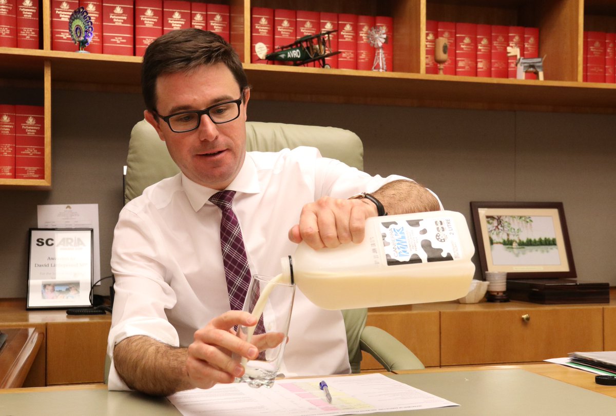 D_LittleproudMP's tweet photo. For #WorldMilkDay I want to urge everyone to support our farmers by picking up a bottle of premium branded milk when they go shopping. Milk is an important source of nutrition and our farmers do an amazing job so let’s get as much of our shopping dollar back to them as we can. https://t.co/JskTsqhwHc