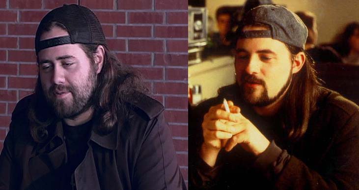 buckfumbler1's tweet photo. #TBT to the time I built up the nerve to comment on @ThatKevinSmith's MySpace wall, "A lot of people tell me I look like Silent Bob" Then he responded "You go be Silent Bob, I'm gonna go smoke" Then he #blocked and #unfriended me. https://t.co/IckgUhJRX1