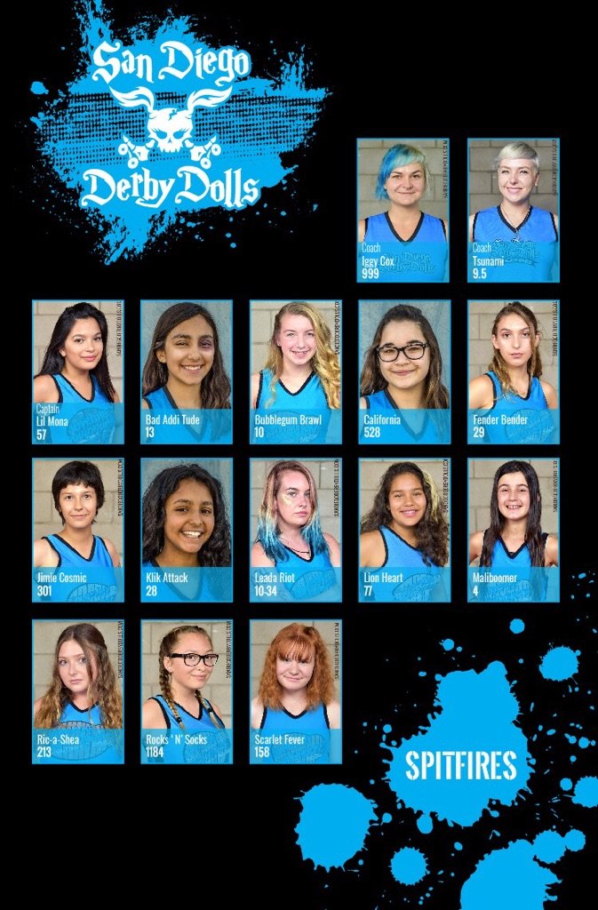 SDDerbyUnited's tweet photo. We would like to introduce this years entries for Battle on the Bank 2018! Our jrs will be defending their 1st place title with a new name (the Spitfires) while our Wildfires are in the running to take a win! Let’s wish these ladies all the luck in the world in Seattle! #sddd https://t.co/9XlA8D3n07