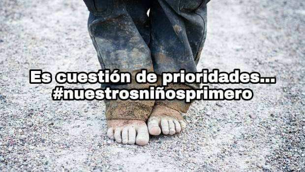 MelissaViRoMa's tweet photo. Es cuestión de #Prioridades #NuestrosNiñosPrimero https://t.co/aaiq0mHLob