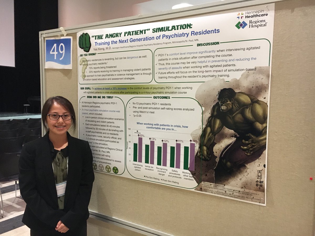 Congrats Dr. Yee Xiong who took home first prize at the Minnesota Quality Forum on 05/30/2018 #nextgenerationpsychiatrists
