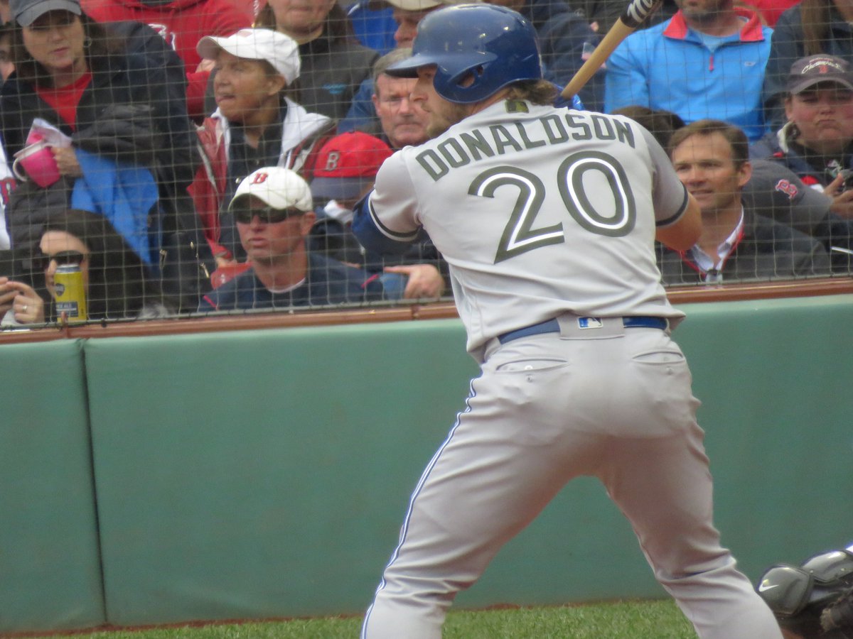 biggles14's tweet photo. @BringerOfRain20 #MemorialDay #Fenway #BlueJays #FavJay #KOFJ Always a pleasure to see Josh play. https://t.co/tG1MxR8R6M