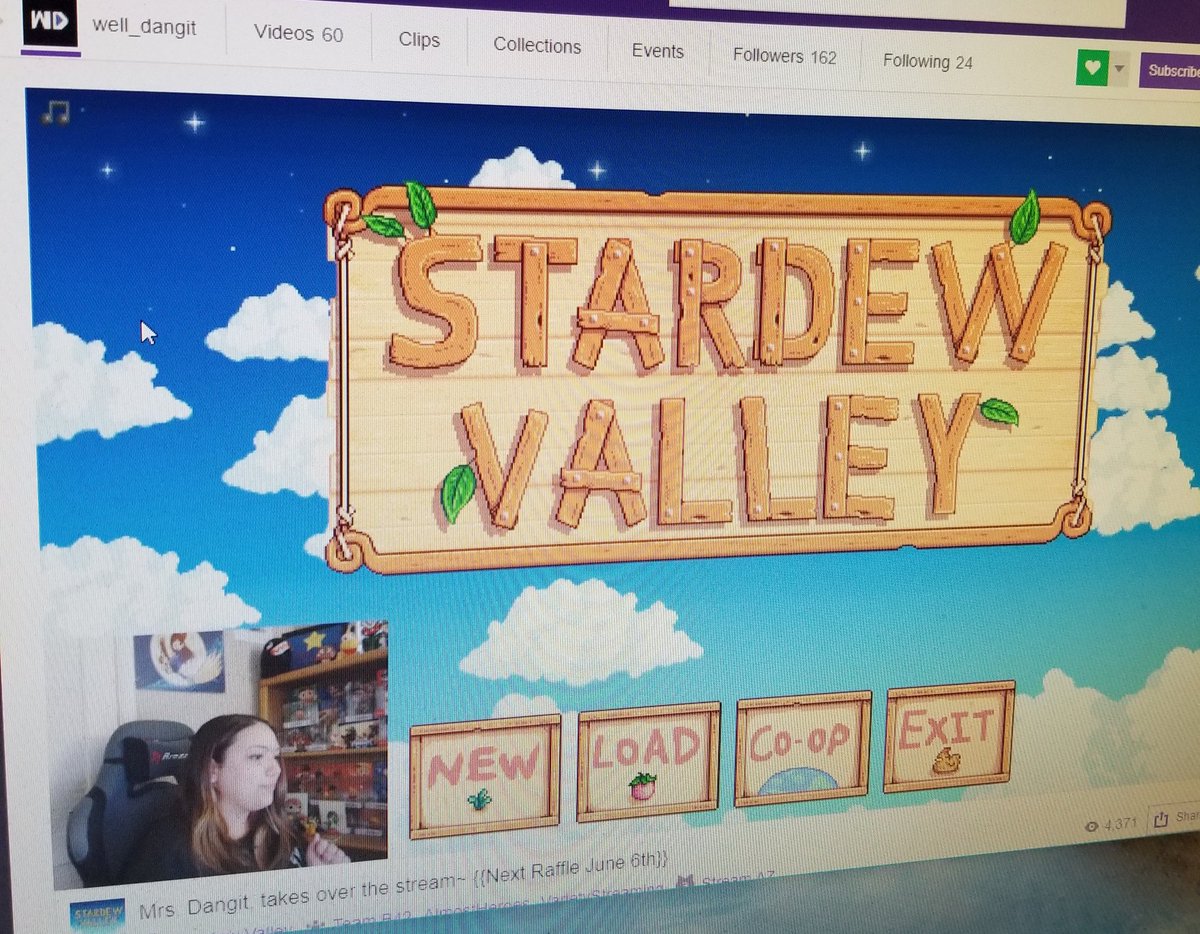 WDangit's tweet photo. Come join me today as I....wait a minute...IM NOT STREAMING? Mrs. Dangit takes over tonight!?

#streamer #SupportSmallStreamers #azstreamer @Stream_AZ #StardewValley 

https://t.co/oD9j1d8MnC https://t.co/IKasqvHHUk
