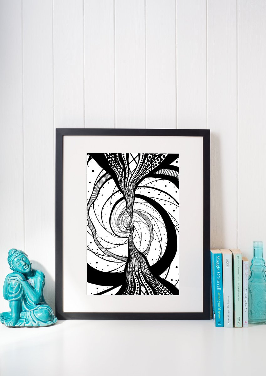 Excited to share the latest addition to my #etsy shop: Vector Loop abstract digital download. etsy.me/2soDsxX #art #drawing #print #poster #blackandwhite #wallart #homedecor #framedposter #frame #etsyshop #illustration #illusrator #digital #digitalart #loop