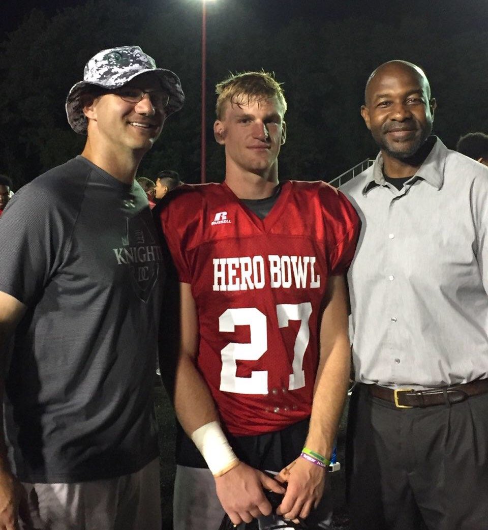 DC Knights Football (@dc_knightsfb) on Twitter photo Shout out to Team MVP and <a href="/BALATHLETICS/">BALATHLETICS</a> Defensive Player of the Year, Luke Gutowski, who participated in tonight’s #HeroBowl.
Luke’s RED team won 10-6! <a href="/AlverniaFB/">Alvernia Football</a> is getting a tough and talented young player! Shout out to Team MVP and <a href="/BALATHLETICS/">BALATHLETICS</a> Defensive Player of the Year, Luke Gutowski, who participated in tonight’s #HeroBowl.
Luke’s RED team won 10-6! <a href="/AlverniaFB/">Alvernia Football</a> is getting a tough and talented young player!