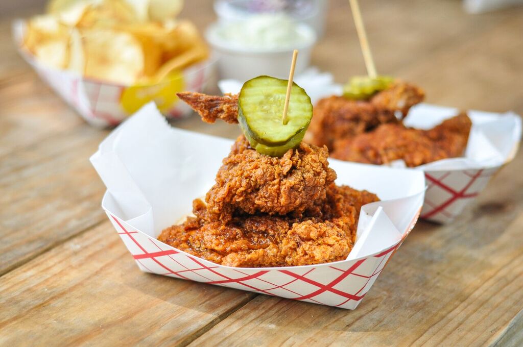 Crispy, juicy + ready to set your mouth on fire