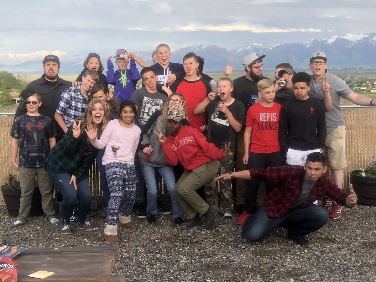 NathanLSelko's tweet photo. Pastor Garret and I dropped by the ROOTS - LS Elko Youth Group Summer Kickoff party and needless to say...it was AWESOME! If your teens aren’t a part of this craziness they should be! So proud and grateful for Deacon Kyle Craig and his wife Rachael Craig for their leadership! https://t.co/moet13zevr