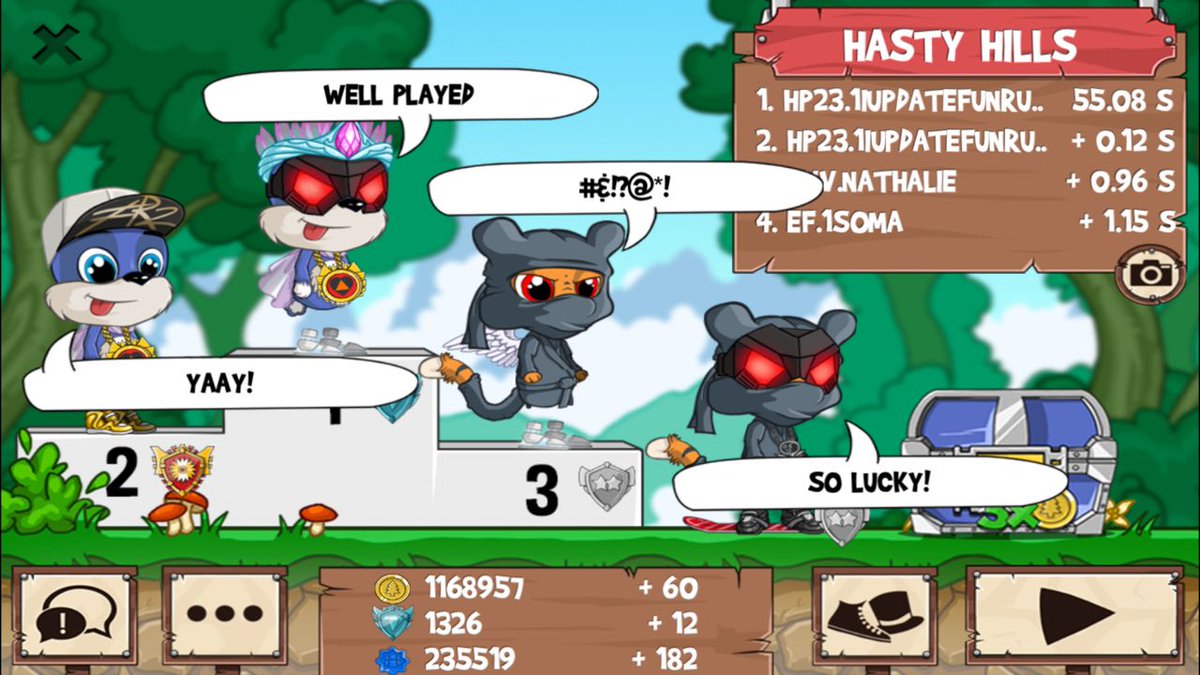 meliwhitepearl's tweet photo. Get on my level, son #funrun2 #BringBackFunRun2 #hp23 #Hp23dreamteamstar https://t.co/EY3fmrt7aP