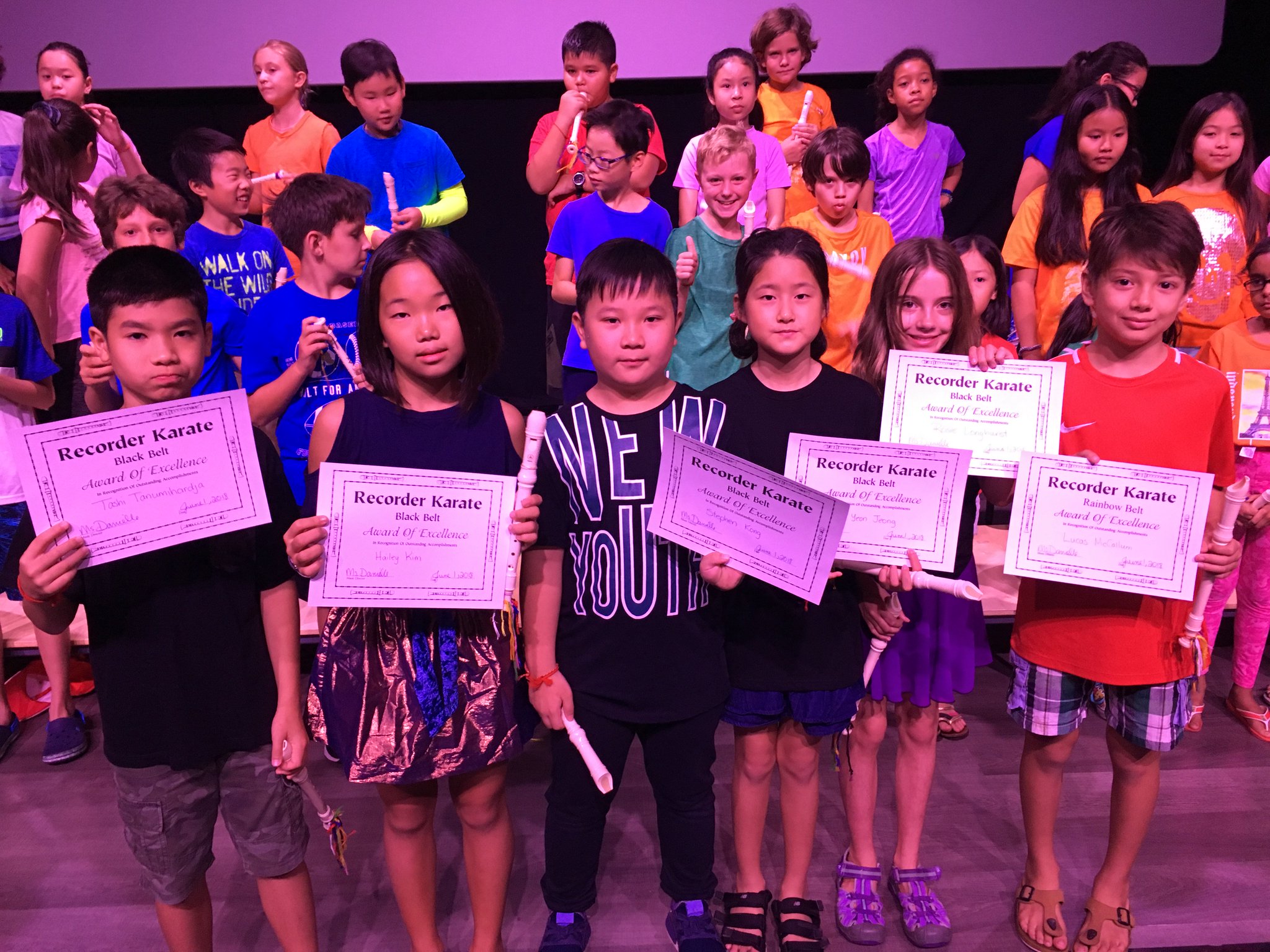 Recorder Karate Black Belt