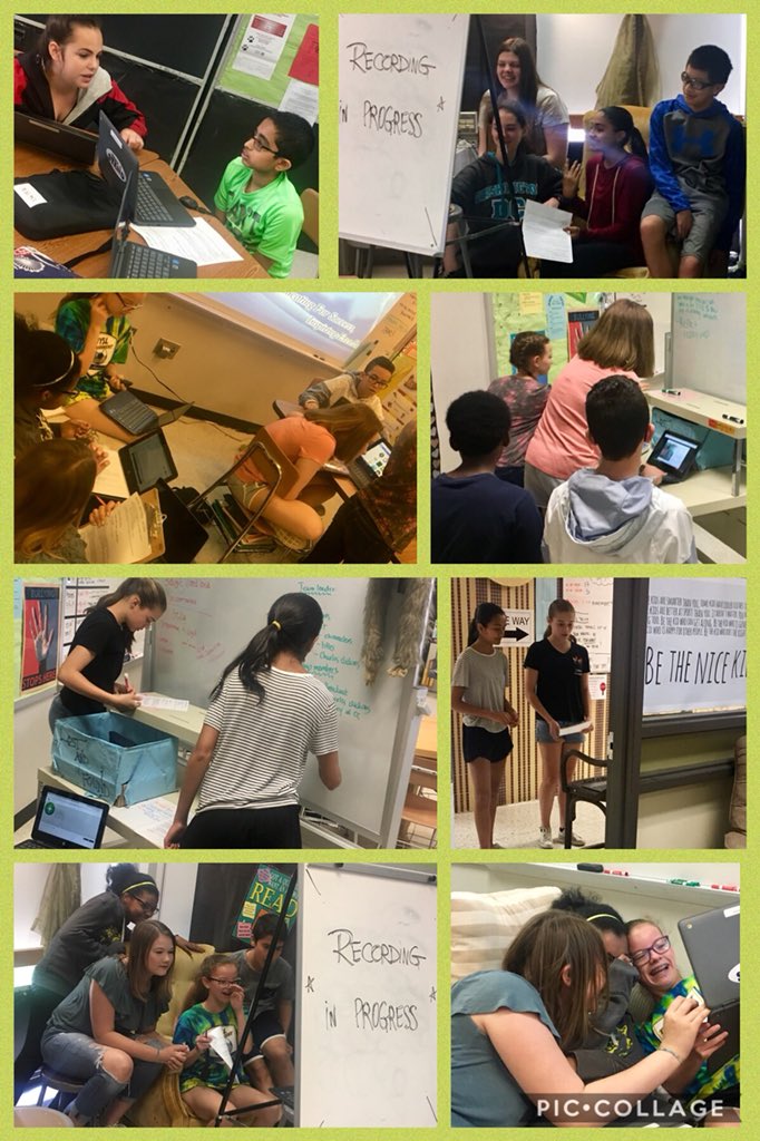 FLIPGRID fun completing video journal check-points for our BREAKOUT build session! @breakoutEDU We LOVE a challenge! #BuildingBreakouts #CreativeThinkers 
@Flipgrid We have #FlipGridFever & SO want a #FlipgridVoicePod @SpringhouseMS #StudentVOICEandCHOICE #schoolisCOOL #bigbrains