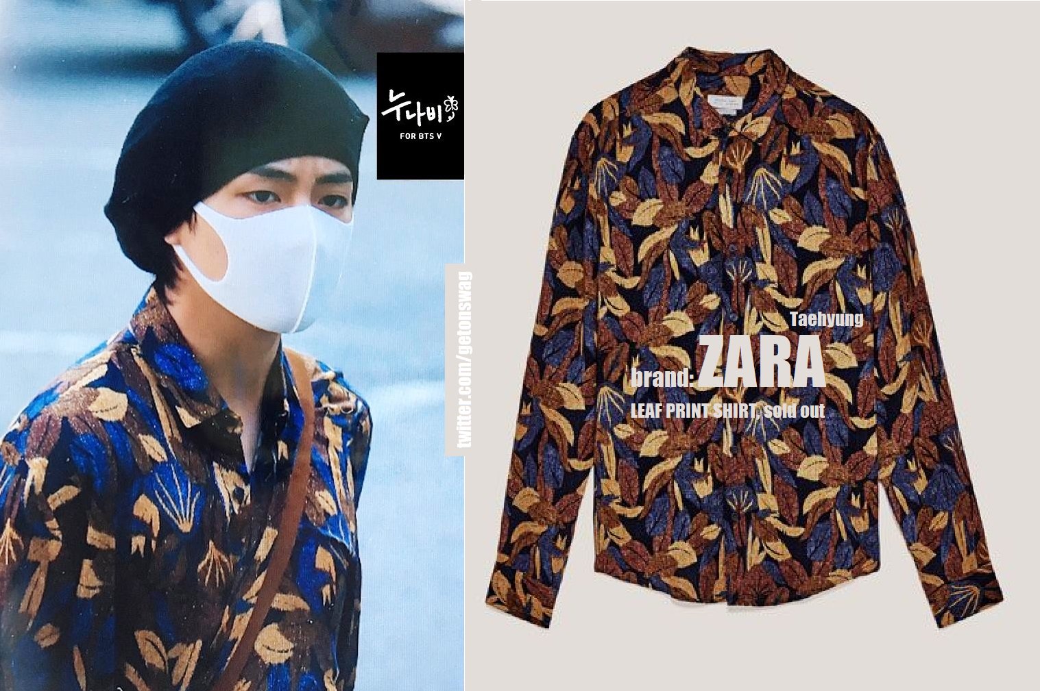 BTS Asian ARMY 2.0 - #DearClassOf2020 Taehyung, Jungkook & Hobi were  wearing LOUIS VUITTON Tae: LV Printed Leaf Regular Long-Sleeved Shirt  ($1480) JK: LV Tapestry DNA Shirt ($1320) Hobi: LV Varsity Tapestry