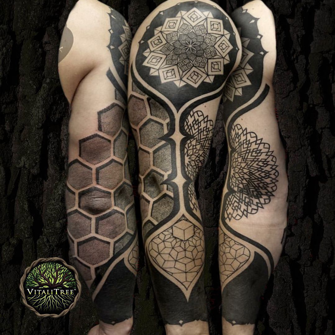 48 Geometric Tattoo Designs | Benson Gascon Tattoo Studio