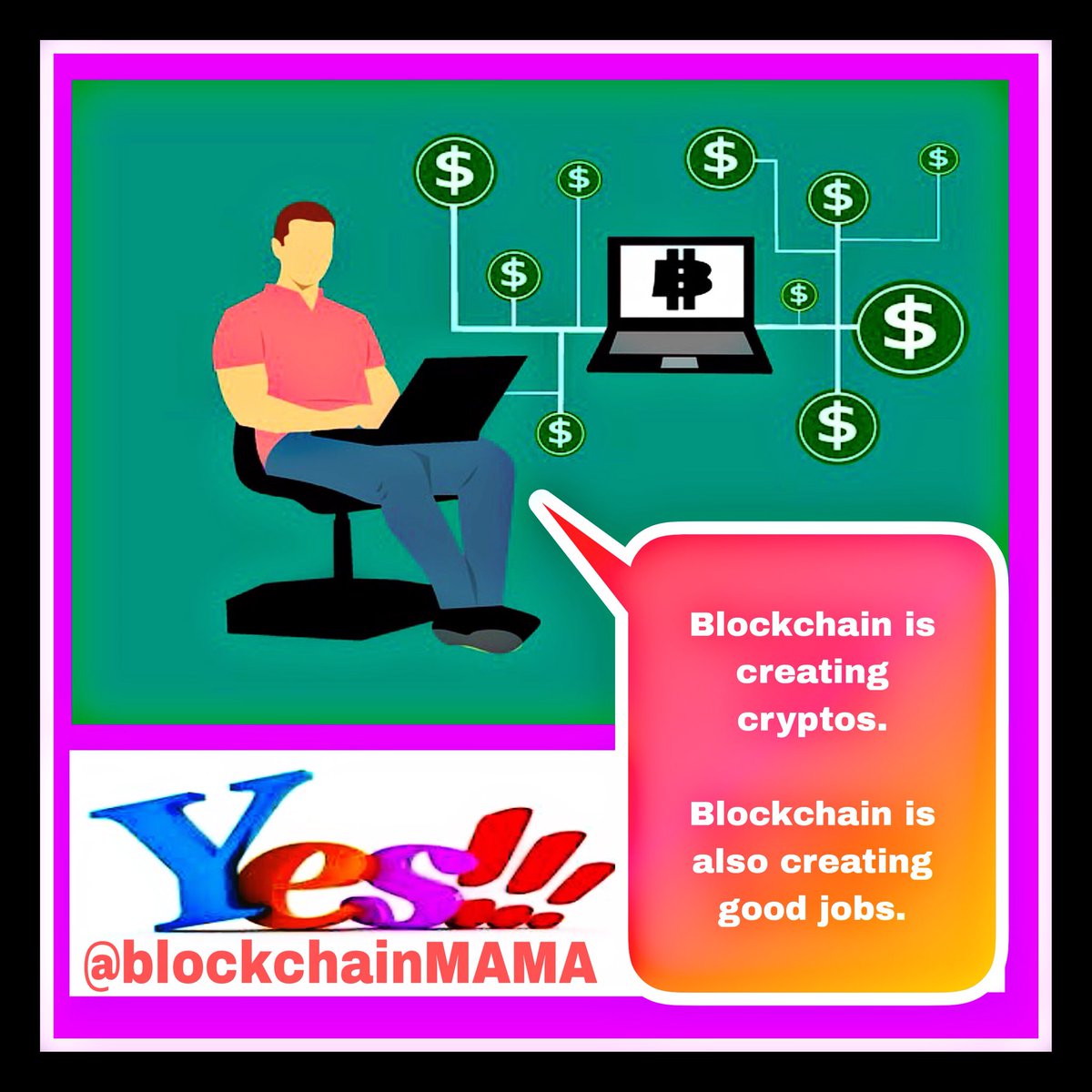 BlockchainMAMA's tweet image. #blockchainmama #cryptos #CryptoNews #cryptoexchange #cryptoeconomics #cryptotrading #crypto #CryptoMining #cryptocurrencies #CryptocurrencyNews #blockchaintechnology #blockchainhoney #blockchainrevolution