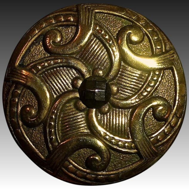 brooding_squid's tweet image. 19th Century Brass, Cut Steel.... #broodingsquid #touslesboutons