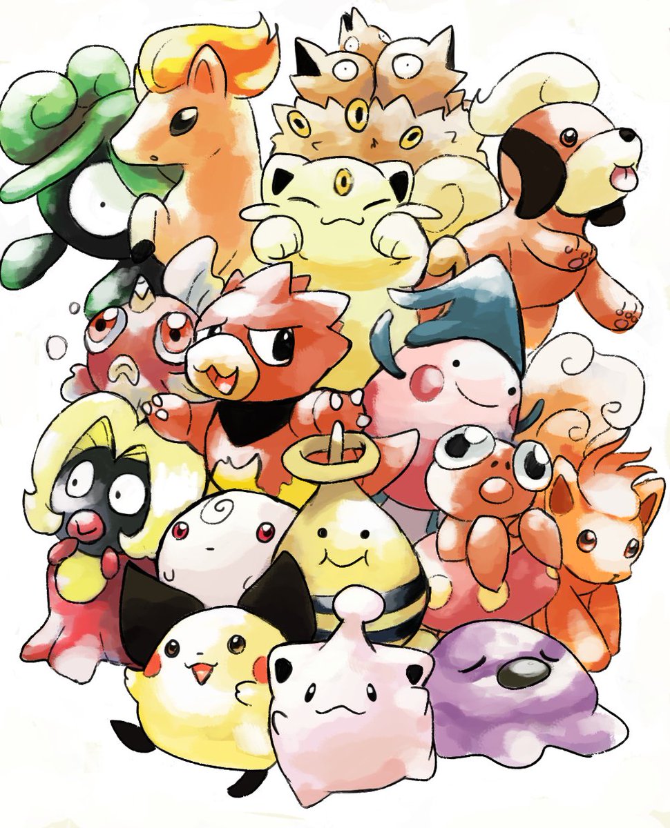So many babies in the beta. ✨#pokemon1997