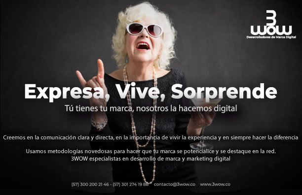 3WOW : Expresa - Vive - Sorprende
