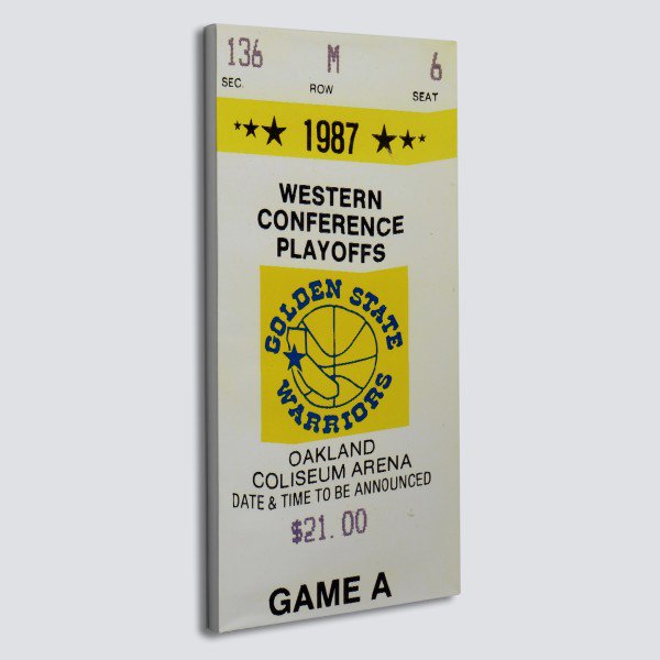 SportsBueno's tweet image. 1987 Golden State Warriors canvas ticket wall art via shopvintagebrand.com

#GoldenStateWarriors #nba #vintage #retro #GoldenState #basketball #art #homedecor #oakland #sanfrancisco #bayarea