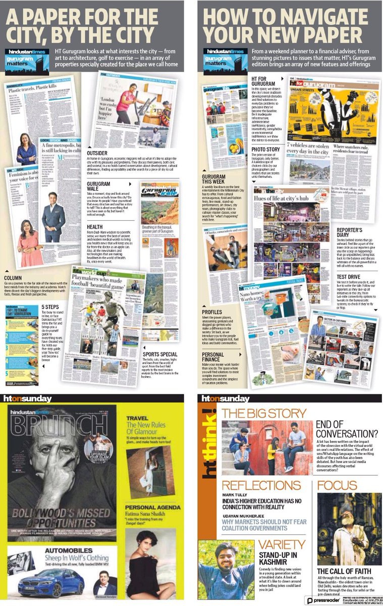 <a href="/HTGurgaon/">HT Gurugram</a> has been thoughtful, fiercely independent, #Progressive and challenging in  many ways over the #years. We have also been #stylish, witty and fun #loving for our #readers. To make it more intresting we keep doing new things in #Gurugram. #city #welcome #NEWS #Gurgaon