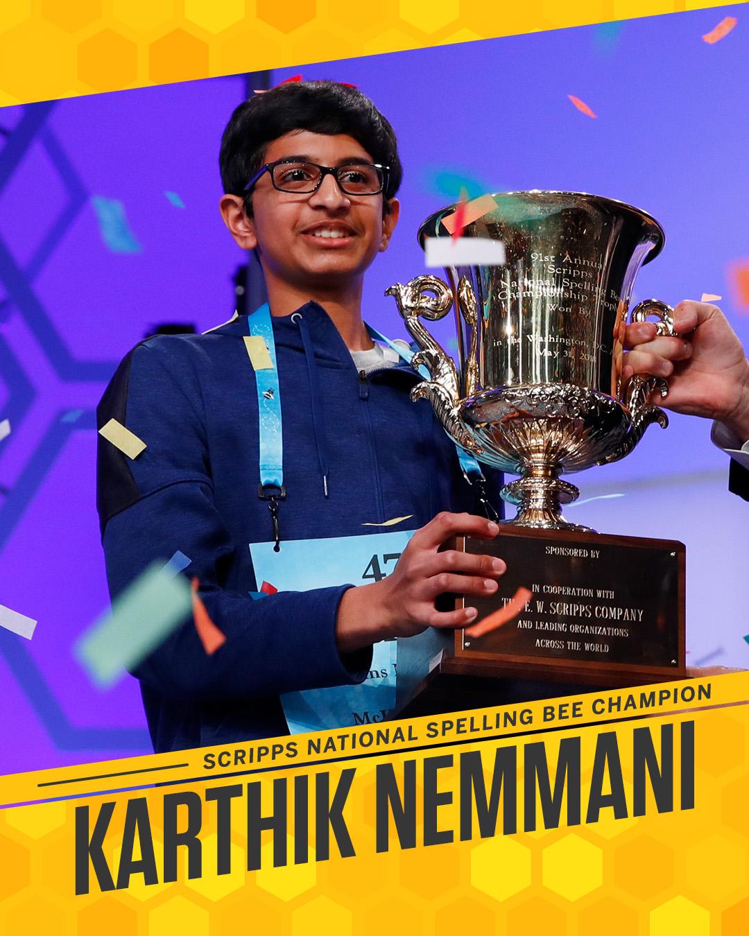 Meet our 2018 Champion, Karthik Nemmani!