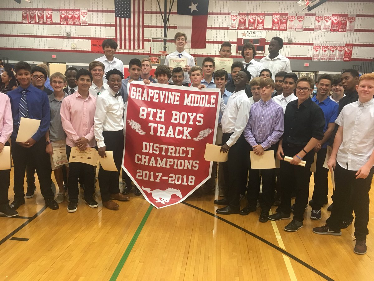 These awesome young men got a visit from one of the best ever to walk the halls and dominate the field of play at GMS. A huge shout out to Jack Ertz for coming to speak with our rising 9th Graders. Love you Jack!