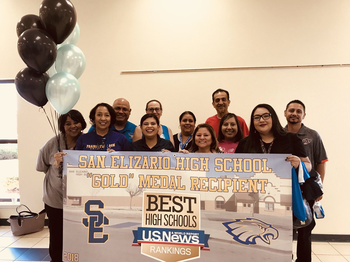 Chapter3562's tweet photo. Excuse me everyone for wanting to boast about this exciting news!!! Our school is SO awesome!! Our tiny high school is making some major rumbling noise!! We are one of the BEST yes, BEST high schools in TEXAS! Yeeehawww!! Only one selected in El Paso! #sehsthebest #SoarWithPride https://t.co/GMRNtglsxQ