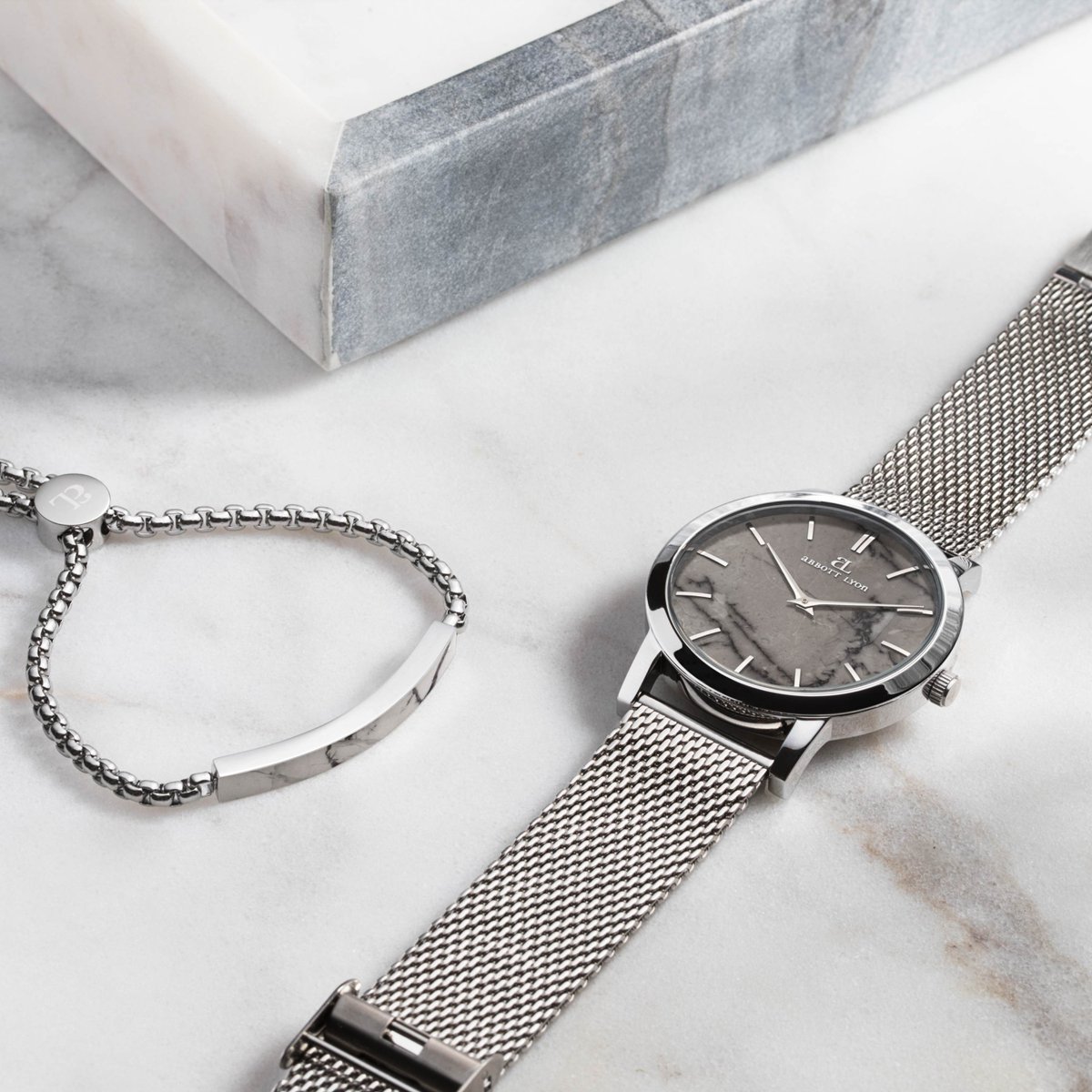 abbott lyon marble watch